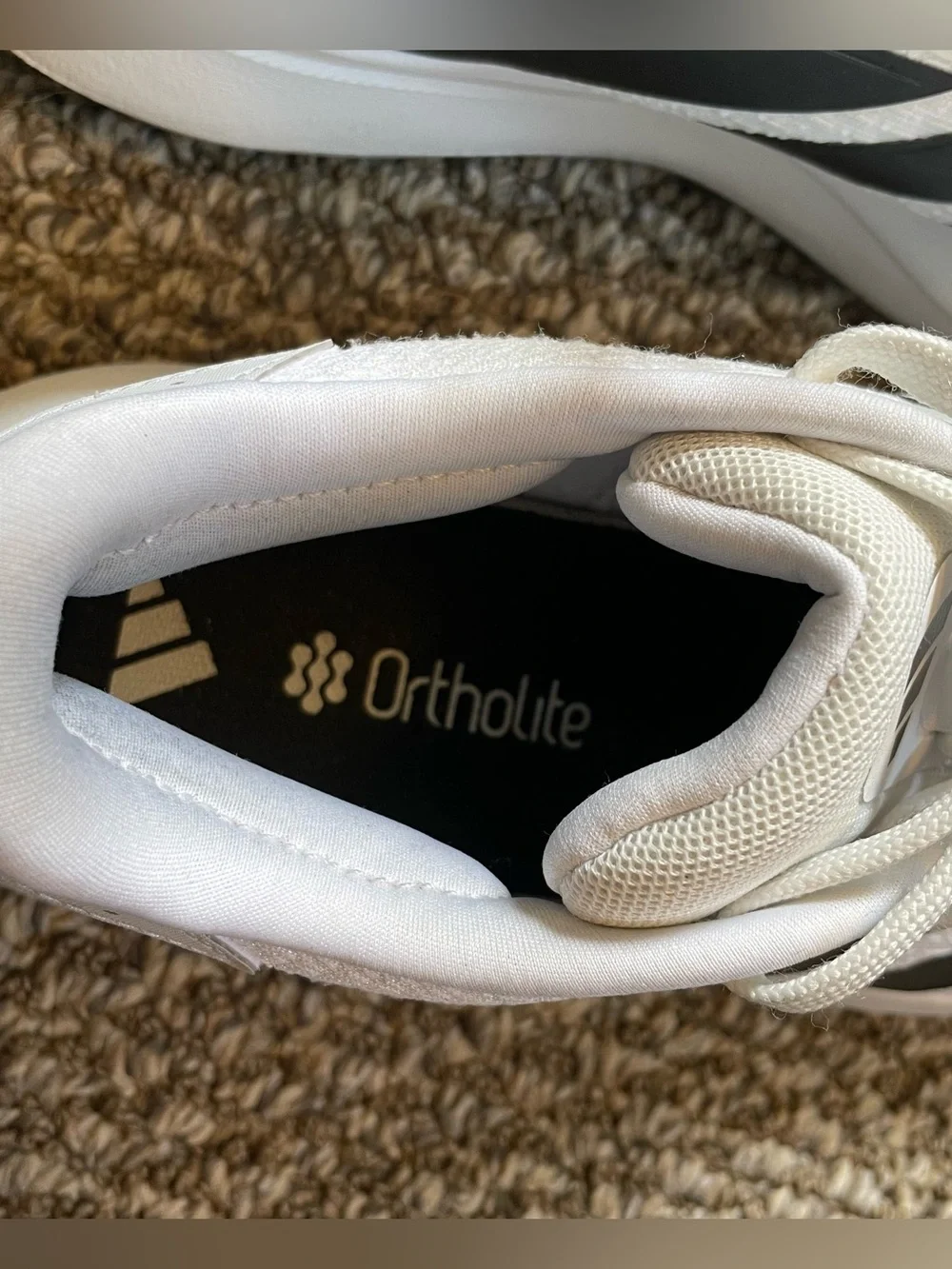 Adidas DURAMO SL 2 RUNNING SHOES White Ortholite comfort women’s 7.5
